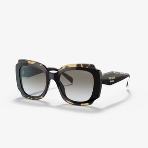 Prada Tortoise and Black Sunglasses